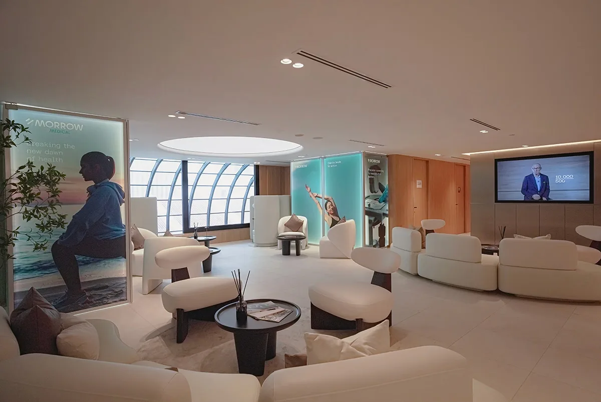 Morrow Medical Singapore Lobby - The flagship facility at Longevity World